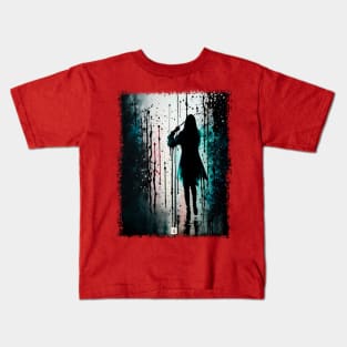 Abstract Painting woman Kids T-Shirt